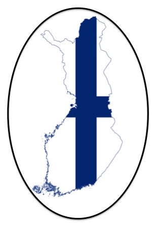 finlandflagoval